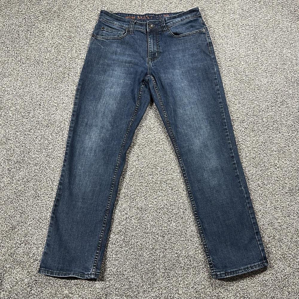 Urban Pipeline Jeans Mens 30x30 Blue‎ Relaxed Straight Mid Rise Dark Wash Denim